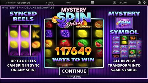 Игровой автомат Mystery Spin Deluxe Megaways  играть бесплатно